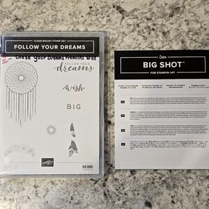 New Stampin' Up! Follow Your Dreams Stamp Set & Chase Your Dreams Framelits Dies